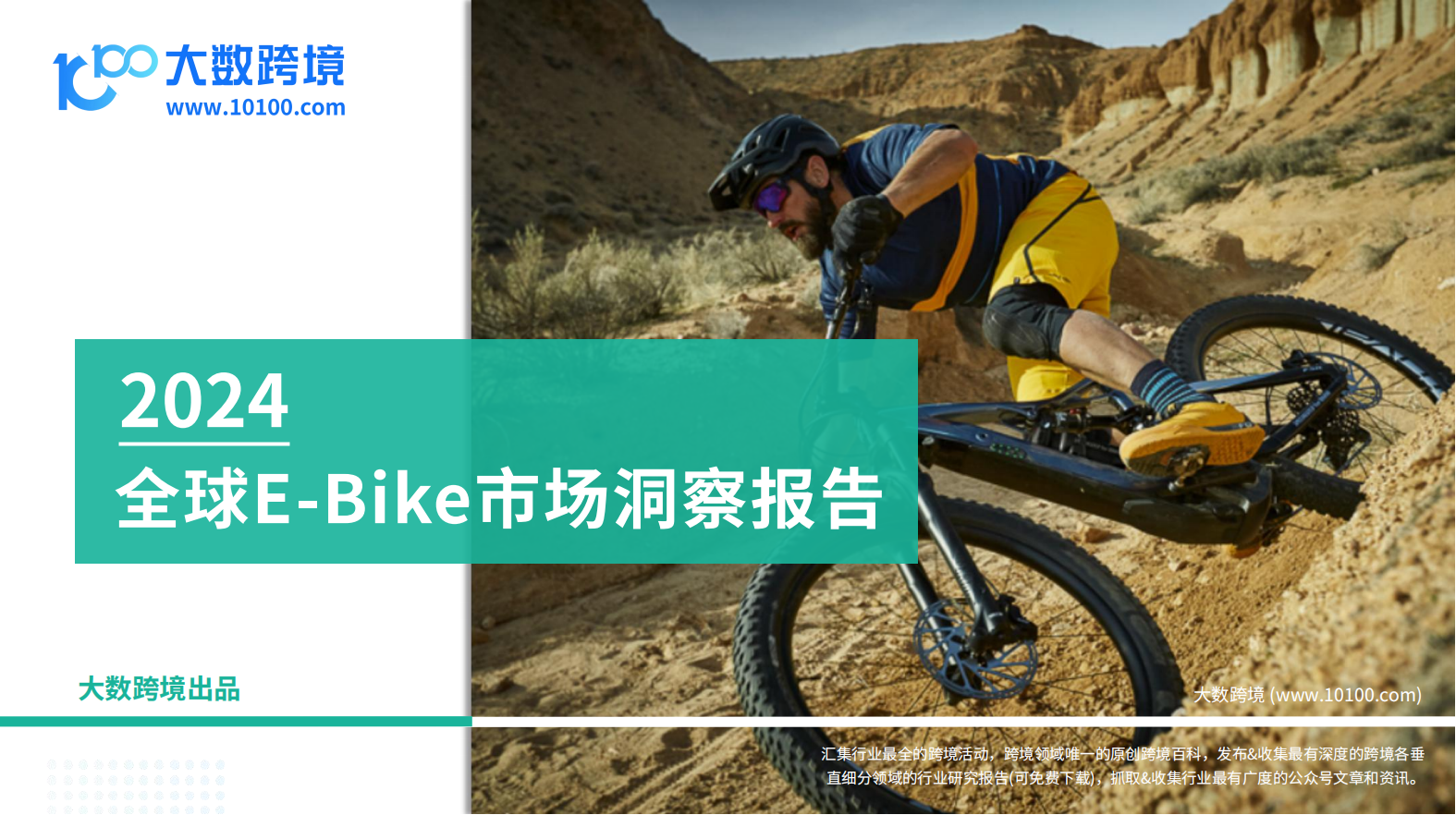 2024全球E-Bike市場洞察報告<